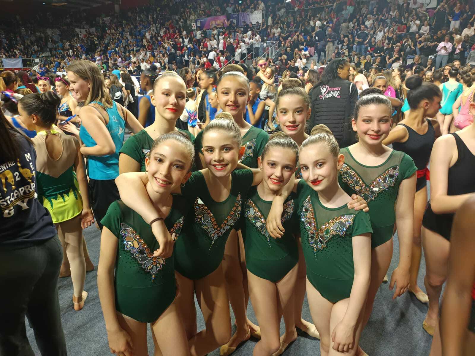 💕Retour en images sur la magnifique 13ème place de nos TFC au championnat de France ensemble à Calais✨