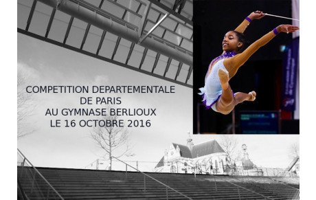 COMPETITION DEPARTEMENTALE - PROGRAMME